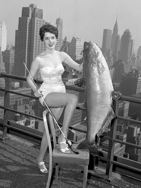 Необычные конкурсы красоты: Королева сомов 1954