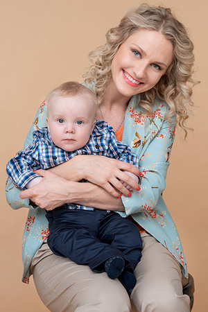 Фото №1 - Екатерина Гордон: неодинокая мама