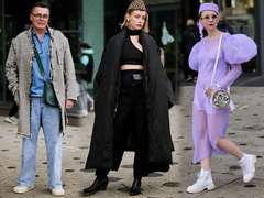 В руках Hermes, а джинсы Zara: во что одеваются гости Московской недели моды после того, как ушел люкс?