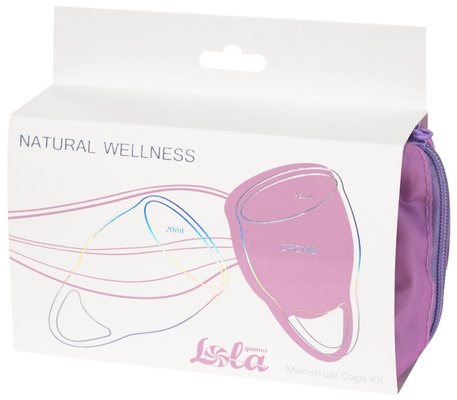 Lola games Набор менструальных чаш Natural wellness