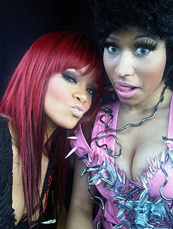 Ники Минаж (Nicki Minaj) и Рианна (Rihanna)