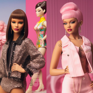 Нейросеть показала Билли Айлиш, Хейли Бибер и других знаменитостей в виде кукол «Барби»