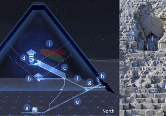Спрятанный за «шевроном»: в пирамиде Хеопса нашли 9-метровый коридор неизвестного назначения
