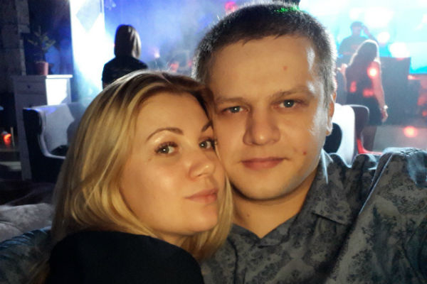 Игорь Востриков с женой