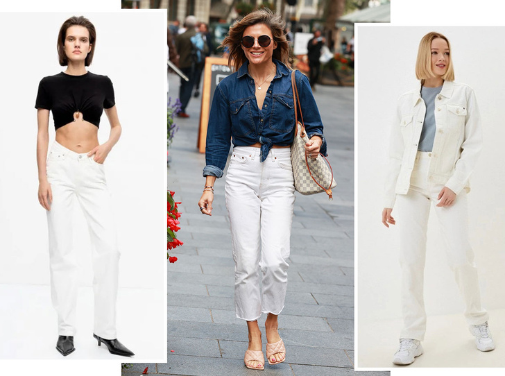 10 белых джинсов на лето, которые подходят абсолютно всем