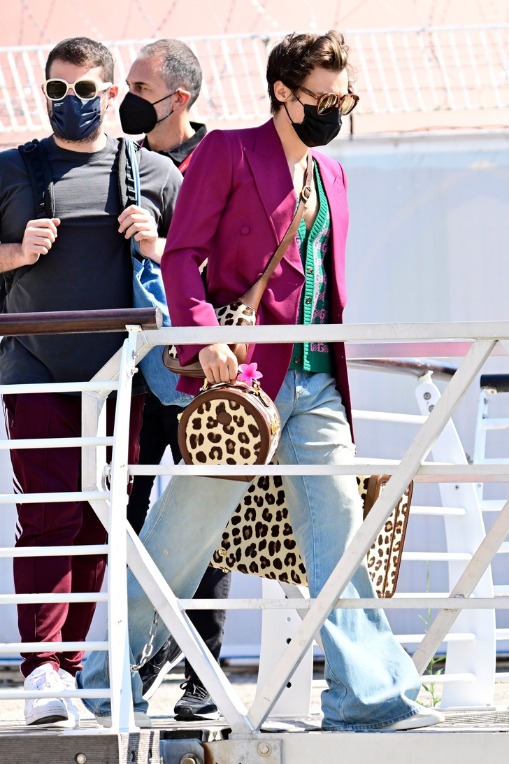 Очень модная парочка: Гарри Стайлс и Оливия Уайлд в Венеции