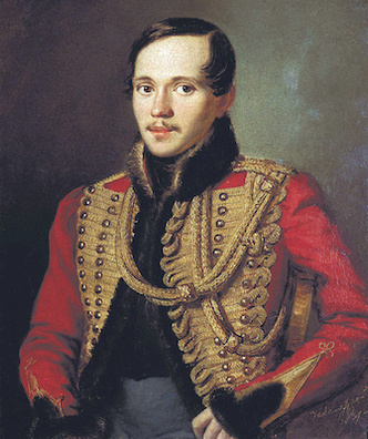 Петр Заболотский. Лермонтов в ментике лейб-гвардии Гусарского полка (1837)