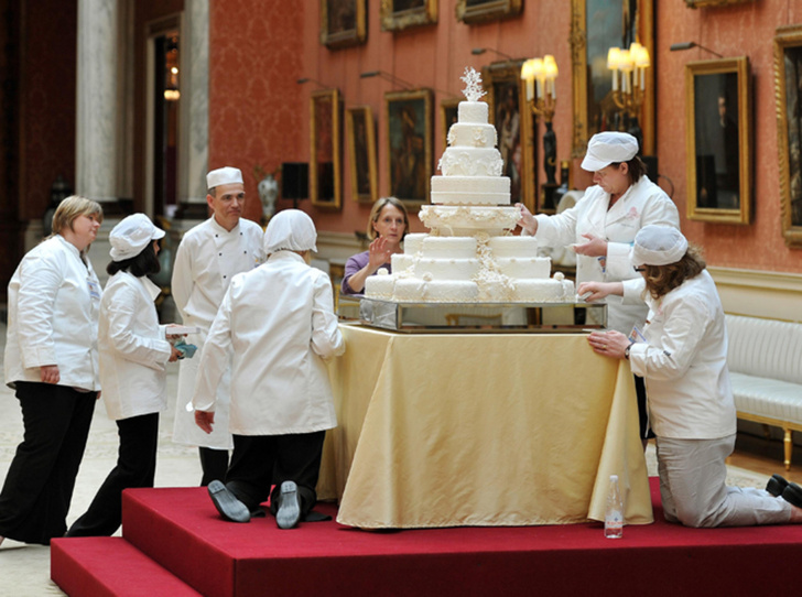 Сладко: свадебные торты на королевских свадьбах