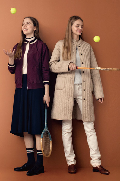 Ines de la Fressange x Uniqlo, осень-зима 2018