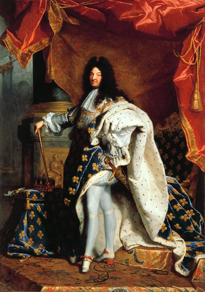 Людовик XIV. Король-солнце в пышном убранстве