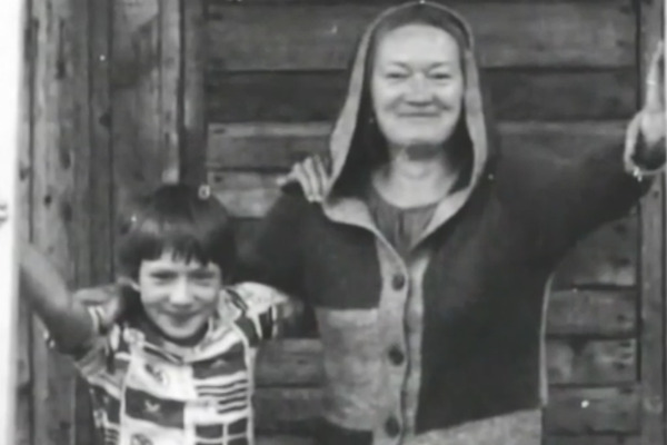 Людмила Полякова с сыном Иваном