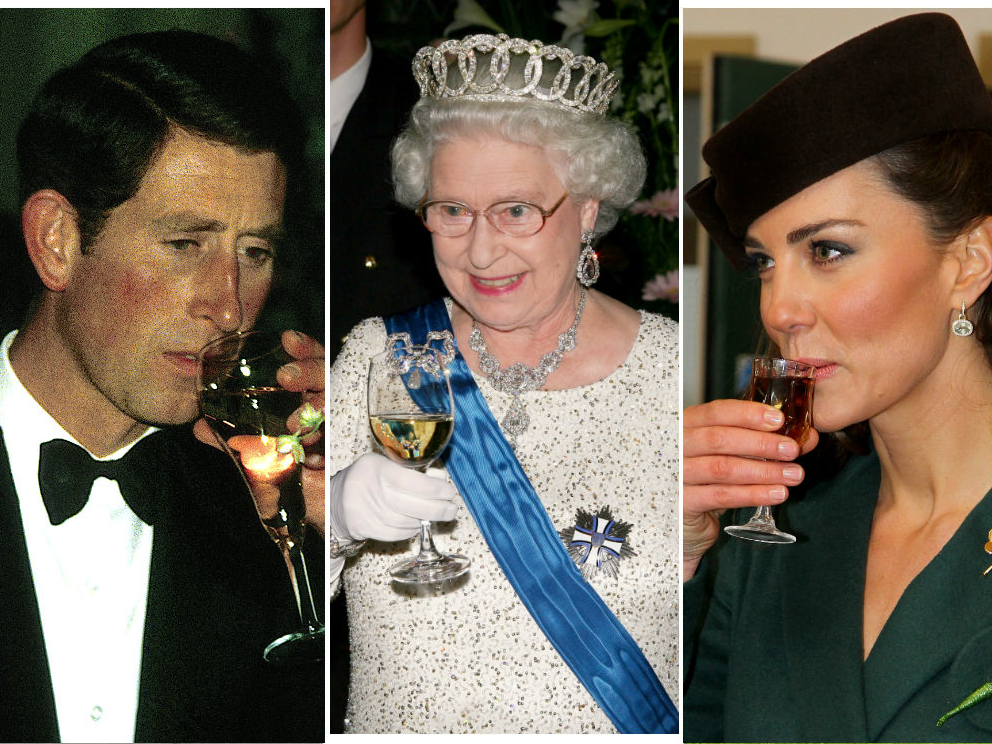 Королевский бар: какие напитки Виндзоры выбирают на Рождество | marieclaire.ru