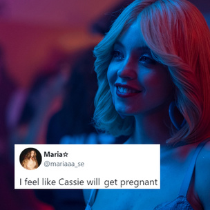Некоторые фанаты сериала «Эйфория» думают, что Кэсси беременна от Нейта