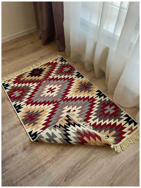 Хлопковый двусторонний килим, Musafir home