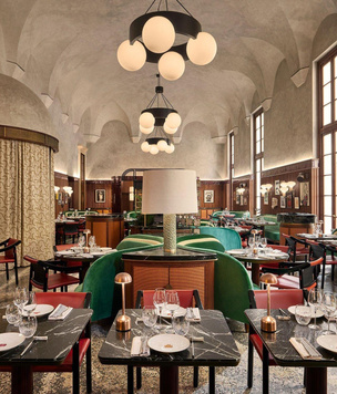 Глэм и барокко: миланский ресторан Beefbar от Humbert & Poyet