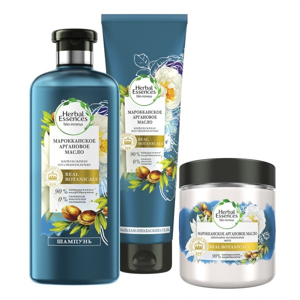 Новая линия Herbal Essences bio:renew «Марокканское аргановое масло»