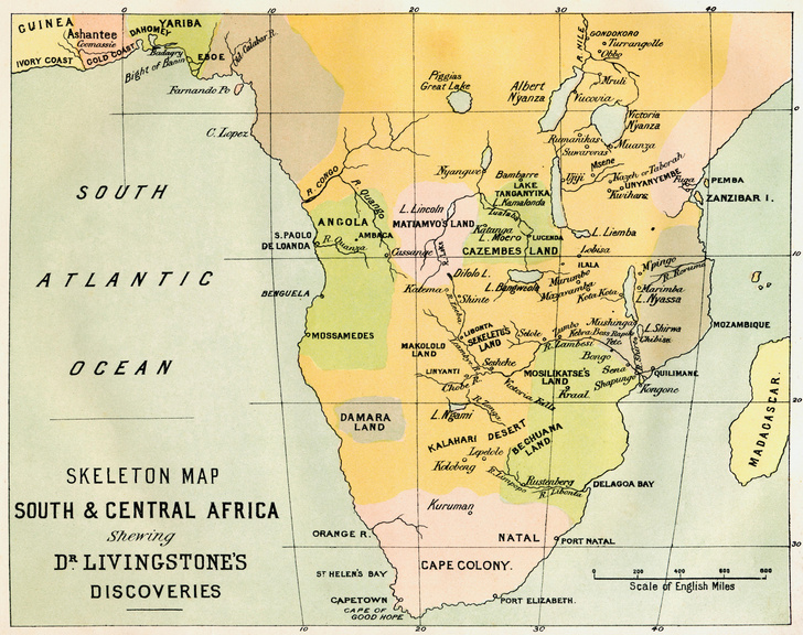 Великие открытия: Давид Ливингстон и его путешествие по Южной Африке