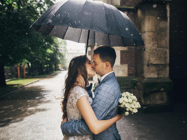 Пошел дождь на свадьбу: роковая примета или счастливый знак?