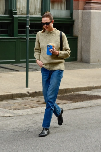 Карли Клосс в Нью-Йорке | marieclaire.ru