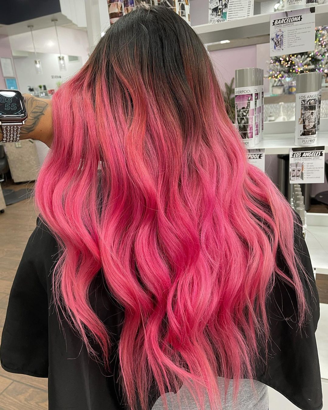 Как покрасить волосы в розовый дома