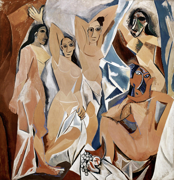 Картина Пабло Пикассо «Авиньонские девицы»