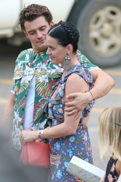 Орландо Блум и Кэти Перри отдыхают на Гавайях