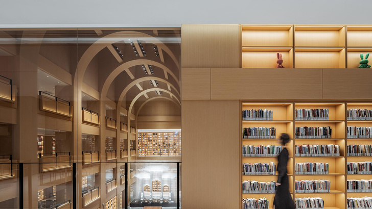 Библиотека в Шанхае по проекту Wutopia Lab