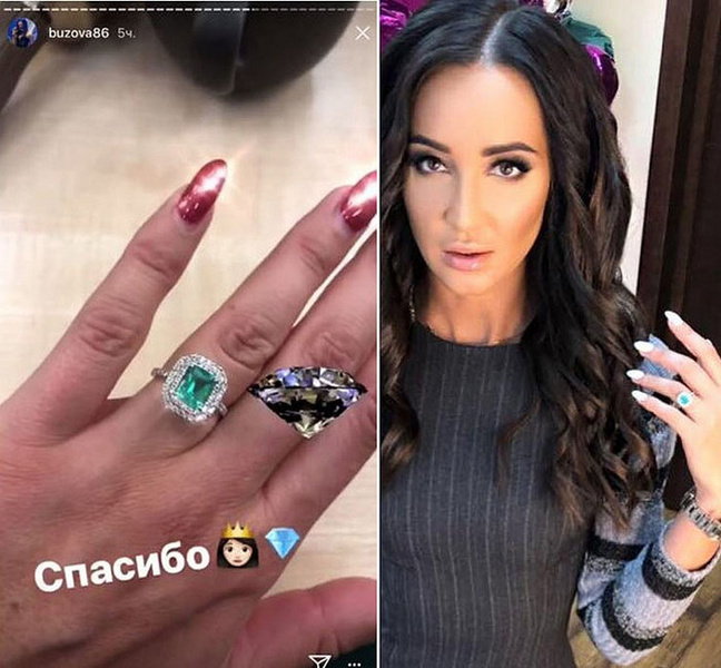 Ольга Бузова заинтриговала роскошным кольцом с бриллиантами