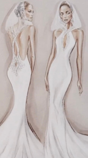 Три восхитительных платья Дженнифер Лопес на свадьбе с Беном Аффлеком. Показываем каждое детально