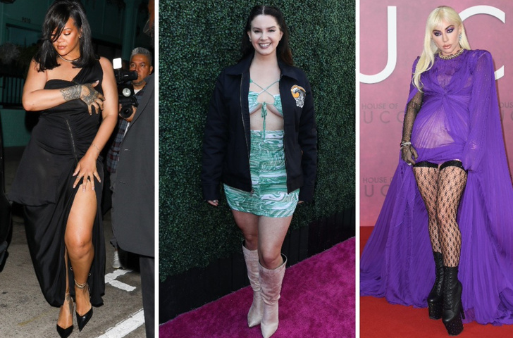 Без комплексов: Рианна, Леди Гага и другие звезды, которые набрали вес и остались верны секси-нарядам