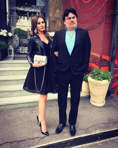Александр Серов с 24-летней дочерью Мишель, рожденной в браке с Еленой Стебеневой