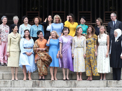 Модная встреча первых леди G20 в Киото прошла без Мелании Трамп