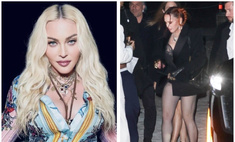 Мадонна появилась на публике в чулках и с хлыстом, не боясь отсутствия фотошопа