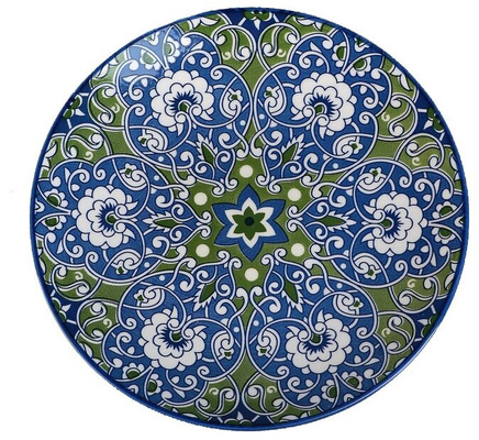 Расписная тарелка для любителей живописи 