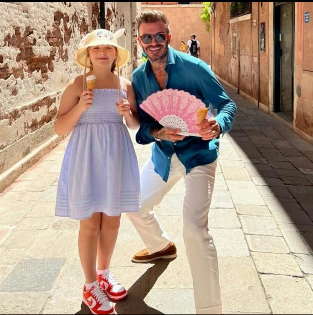 Not life, but a fairy tale, when dad David Beckham: the vacation of the ...