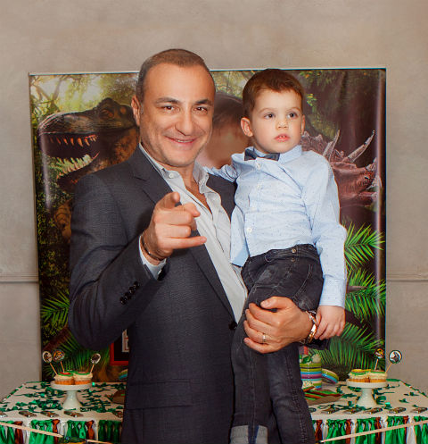 Михаил Турецкий с сыном
