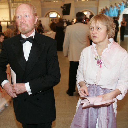 Альберт Филозов с женой, Натальей Стоцкой