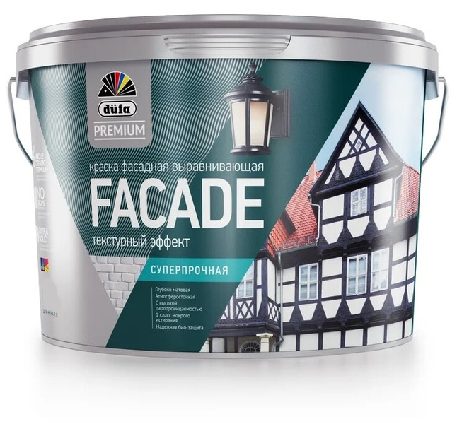 Краска стирол-акрилатная Dufa Premium Facade