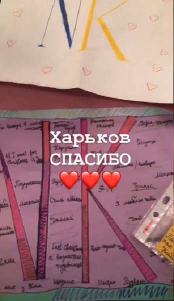 Несмотря на инцидент, Настя Каменских поблагодарила поклонников из Харькова за концерт | Источник: Instagram (запрещенная в России экстремистская организация)