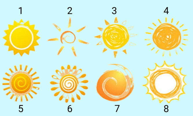 Тест: Выбери солнце, а мы дадим совет, который тебе просто необходим 🌞