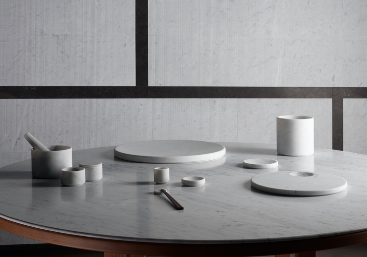 Минимализм и мрамор в новой коллекции посуды по дизайну Джона Поусона |  myDecor