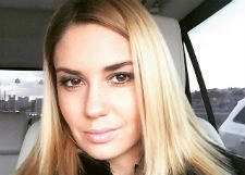Агата Муцениеце попала в аварию