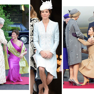 Искусство реверанса: как современные принцессы и королевы приветствуют друг друга