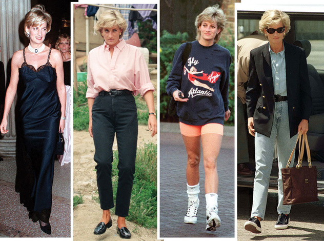 Как принцесса Диана одевалась в 90-е годы
