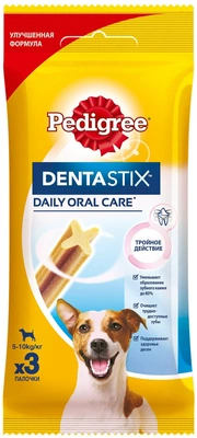 Лакомство для собак Pedigree Denta Stix для малых пород