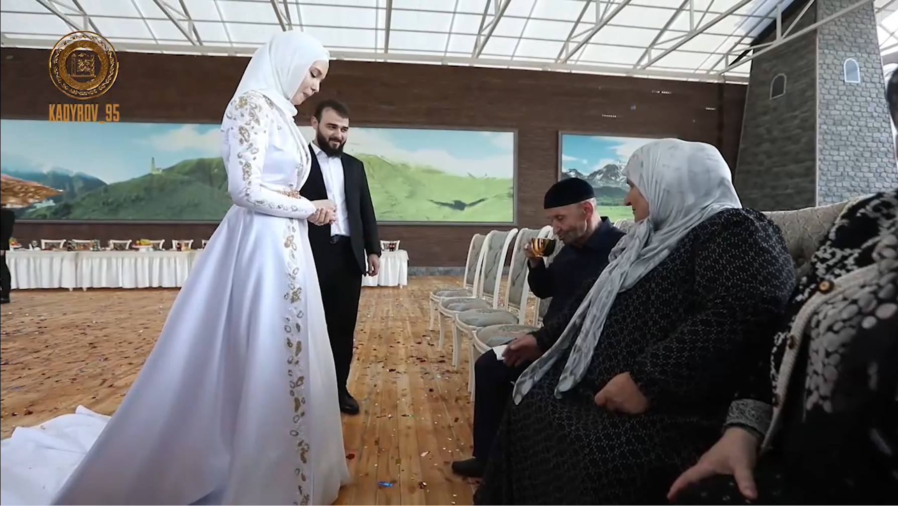Свадьба племянника Рамзана Кадырова