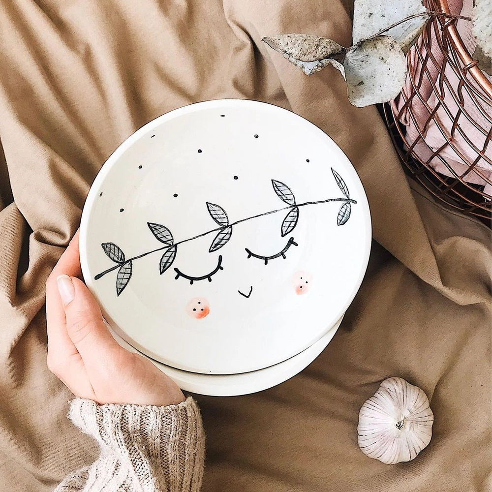 Тарелки ручной работы: лучшее из Instagram (запрещенная в России экстремистская организация) | mcmaison.ru