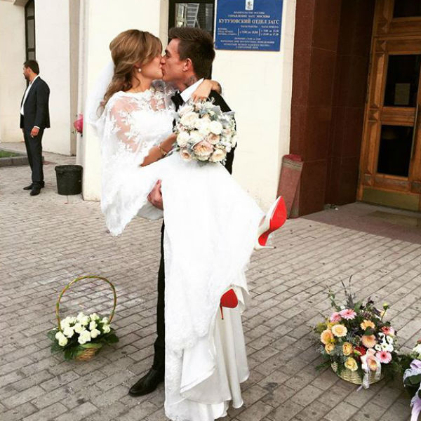 Свадьба Топалова и Данилиной состоялась в сентябре 2015 года