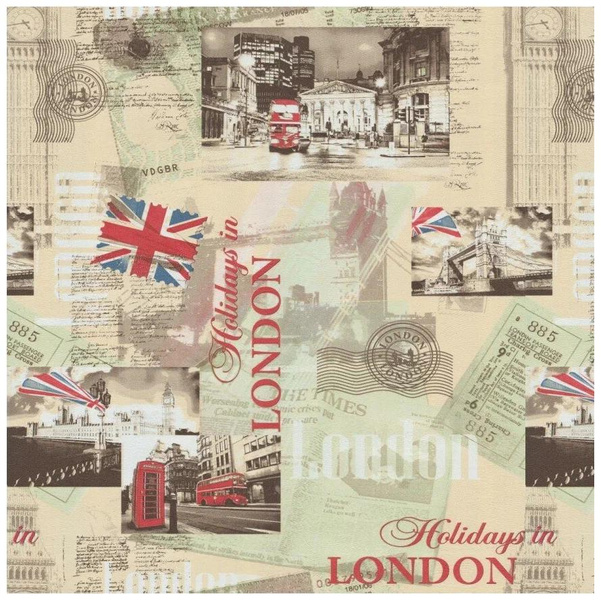 Обои бумажные London, «Московская Обойная Фабрика»