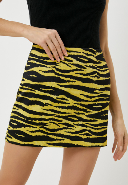 Тигровая юбка Mango